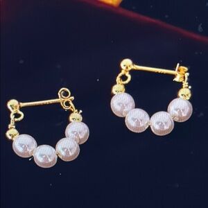 Elegant Pearl Earrings